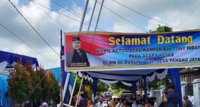Tony Hidayat Jemput Aspirasi Masyarakat Di Dua Kecamatan