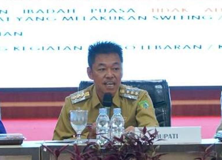 Afrizal Sintong Imbau ASN Berbelanja Di Pasar Takjil Ramadhan Rohil