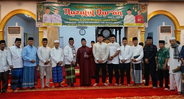 Peringatan Malam Nuzul Qur'an Di Rohil Hadirkan Ustad Riza Muhammad Dari Jakarta