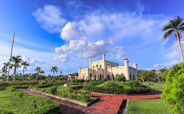 Dinas Pariwisata Terapkan e-ticketing Masuk Istana Siak pada Idul Fitri