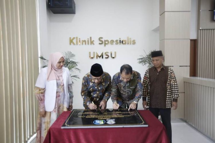 Klinik Spesialis FK UMSU Diresmikan Ketum PP Muhammadiyah