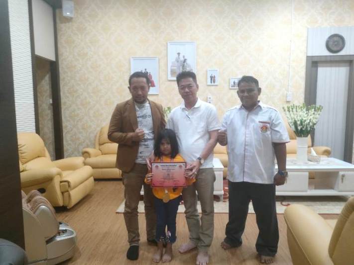 Natasya Manuela Harumkan Nama Rohil Juara I Catur Ringkat Nasional