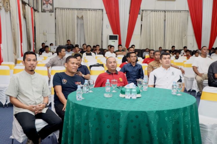 Nobar Timnas Argentina-Indonesia Bersama Penjabat Bupati