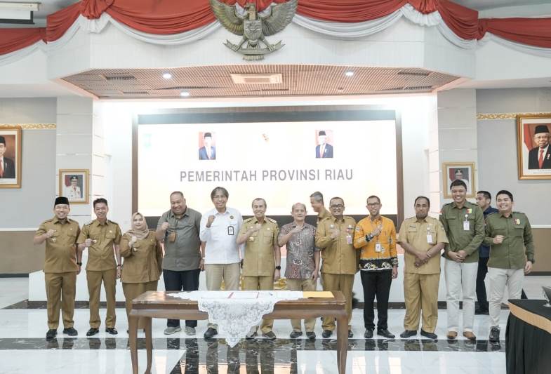 Bupati Rohil Rapat Koordinasi Participating Interest Wilayah Kerja Rokan