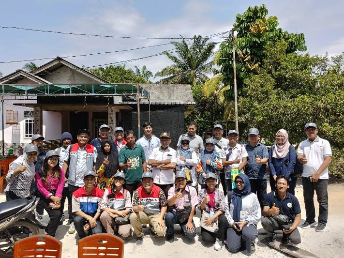 PT PHR Jadikan Desa Mukti Sari Desa Energi Berdikari