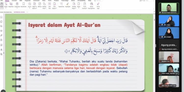 Sekarang Hadir Mushaf Al-Qur’an Isyarat Bagi Penyandang Disabilitas