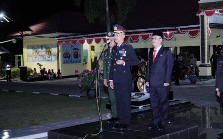 Pj. Bupati Kampar Ikuti Upacara Taptu