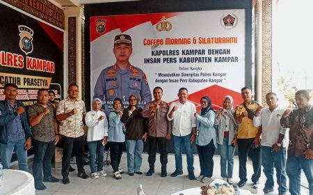 Kapolres Minta  Wartawan Bersinergi Amankan Pemilu