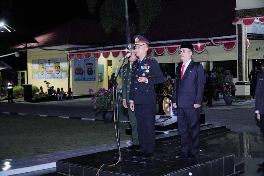 Pj. Bupati Kampar Ikuti Upacara Taptu