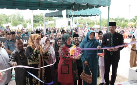 Gedung Puskesmas Panipahan Diresmikan