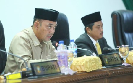 Pj. Bupati Jawab Pandangan Fraksi DPRD Kampar