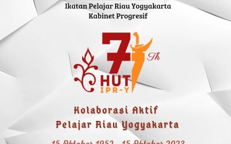 Ikatan Pelajar Riau Yogyakarta Berusia 71 Tahun