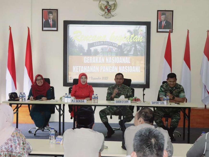 Kampar Jadi Lokus Kegiatan Gerakan Ketahanan Pangan Nasional 2023