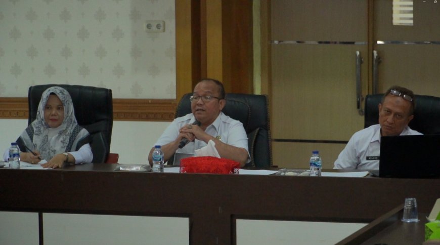Sekretaris Bappeda Buka Sosialisasi Persiapan IID dan IGA Rohul 2023