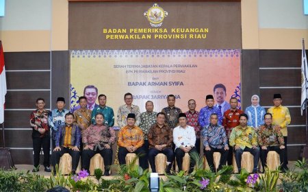 M. Firdaus Hadiri Sertijab Ketua BPK RI Perwakilan Riau 