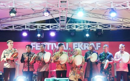 Festival Ekraf Kemilau Bagan Resmi Dibuka