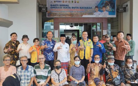 Operasi Katarak Mata Gratis dari Lions Clubs Diikuti 200 Peserta