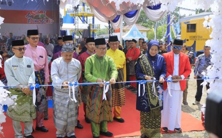 Stand Bazar MTQ Kampar Dibuka, Tampilkan Makanan Khas Kampar