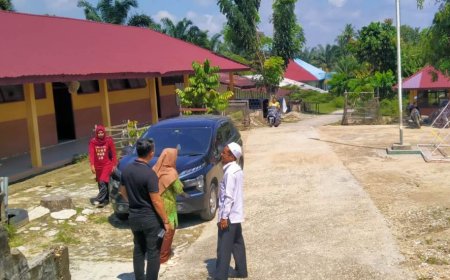 Kepala SD 001 Gunung Sahilan Kesal Usulan Pagar Bertahun-tahun Tidak Digubris