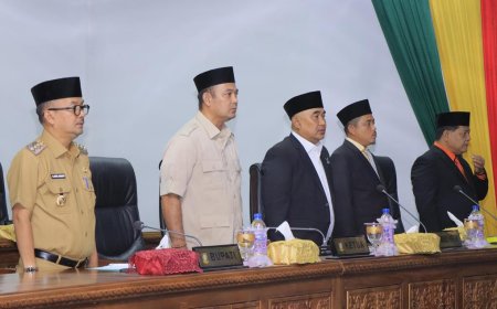 Delapan Fraksi DPRD Sampaikan Catatan Kepada Pj. Bupati Kampar