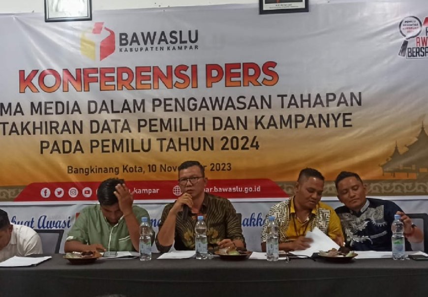 Bawaslu Sepakat Perangi Politik Uang Ajak Media Bergandengan Tangan Awasi Pemilu