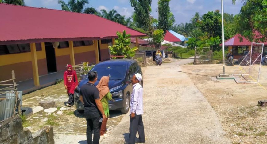 Kepala SD 001 Gunung Sahilan Kesal Usulan Pagar Bertahun-tahun Tidak Digubris