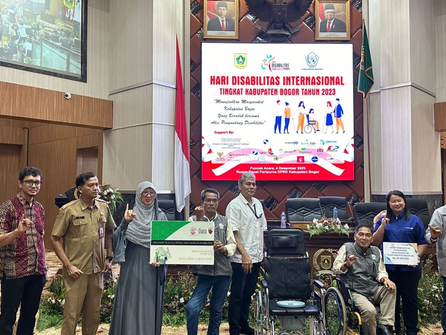 Sakinah Finance dan PPDI Kabupaten Bogor Memperingati Hari Disabilitas Internasional 2023