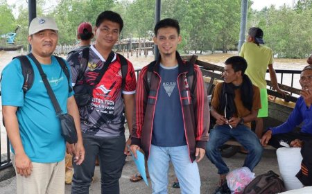 Tim Diskominfo Tembus Wilayah Terluar Kabupaten Siak