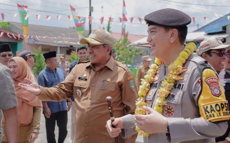 Kapolda Riau Monitor Persiapan Pemilu di Siak