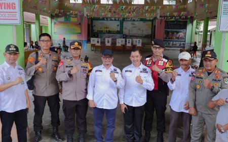 Sekda Siak Usman Arfan Monitoring 11 TPS