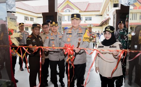 Bupati Kasmarni Hibahkan BMD Ke Polres Bengkalis