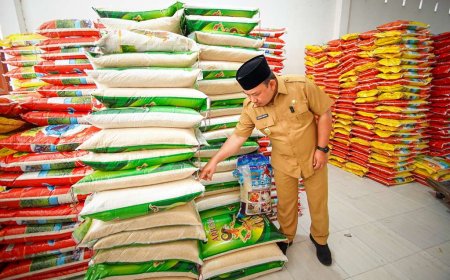 Harga Beras Di Siak Jelang Ramadhan Masih Stabil
