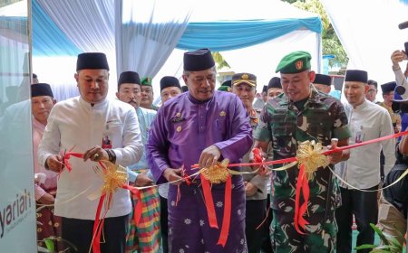 Alfedri Sebut Pertumbuhan Ekonomi Di Kampung Belutu dan Kecamatan Kandis Menggeliat