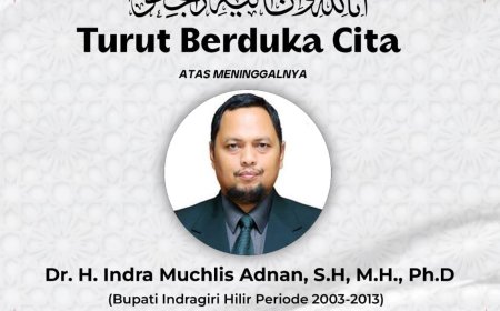 Mantan Bupati Inhil Indra Muchlis Adnan Wafat