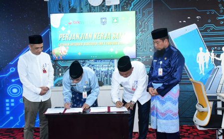 Pemkab Bengkalis dan BRK Syariah Siapkan Layanan Integritas Link Cms Siskeudes