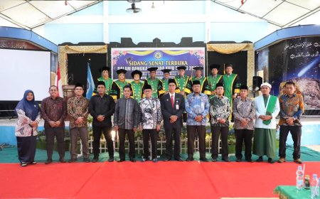 Bupati Bengkalis Ucapkan Selamat Kepada 52 Mahasiswa  STAI  Hubbulwathan Duri yang Di Wisuda