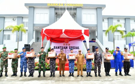 Wabup Bengkalis Berterima Kasih Aster Panglima TNI Salurkan Bansos Binfungtaswilnas ke Rupat