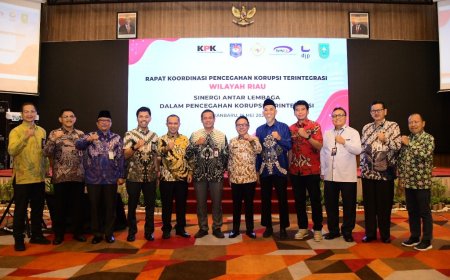 Pemda Bengkalis Siap Dibimbing dan Bersinergi Bersama KPK Wujudkan Negeri Junjungan Bebas Korupsi