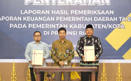 Pemda Siak Raih WTP ke-13 Dari BPK RI