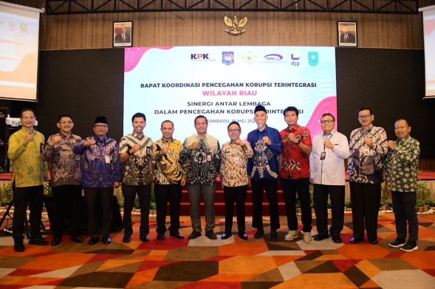 Pemda Bengkalis Siap Dibimbing dan Bersinergi Bersama KPK Wujudkan Negeri Junjungan Bebas Korupsi