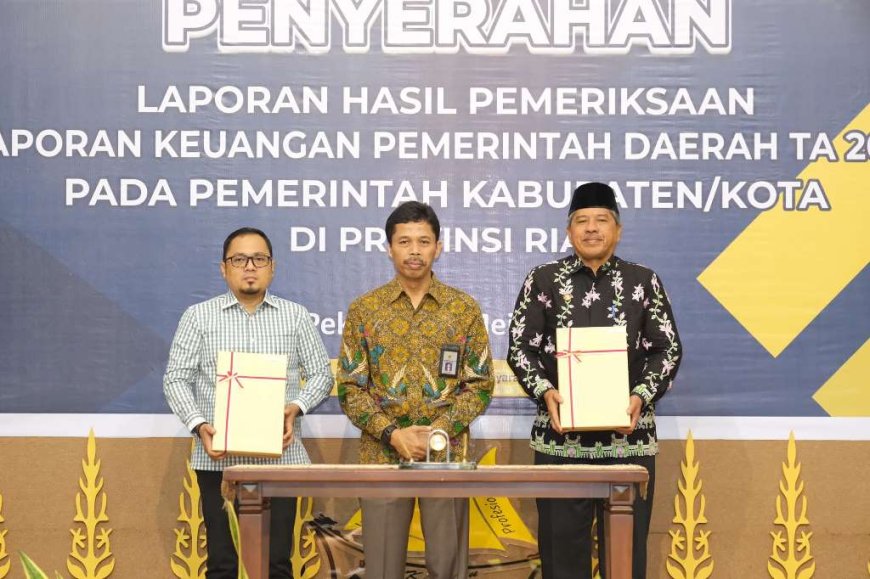 Pemda Siak Raih WTP ke-13 Dari BPK RI