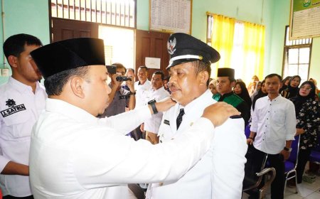 Husni Merza Titip Amanah ke Penghulu Kampung Zero-kan Kemiskinan Ekstrim dan Stunting