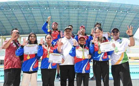 Atlet Kabupaten Bengkalis Sumbang Enam Medali Emas