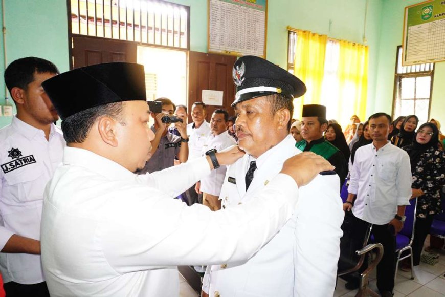 Husni Merza Titip Amanah ke Penghulu Kampung Zero-kan Kemiskinan Ekstrim dan Stunting
