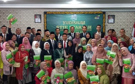 Sebanyak 91 Mahasiswa STIE Syariah Bengkalis Yudisium