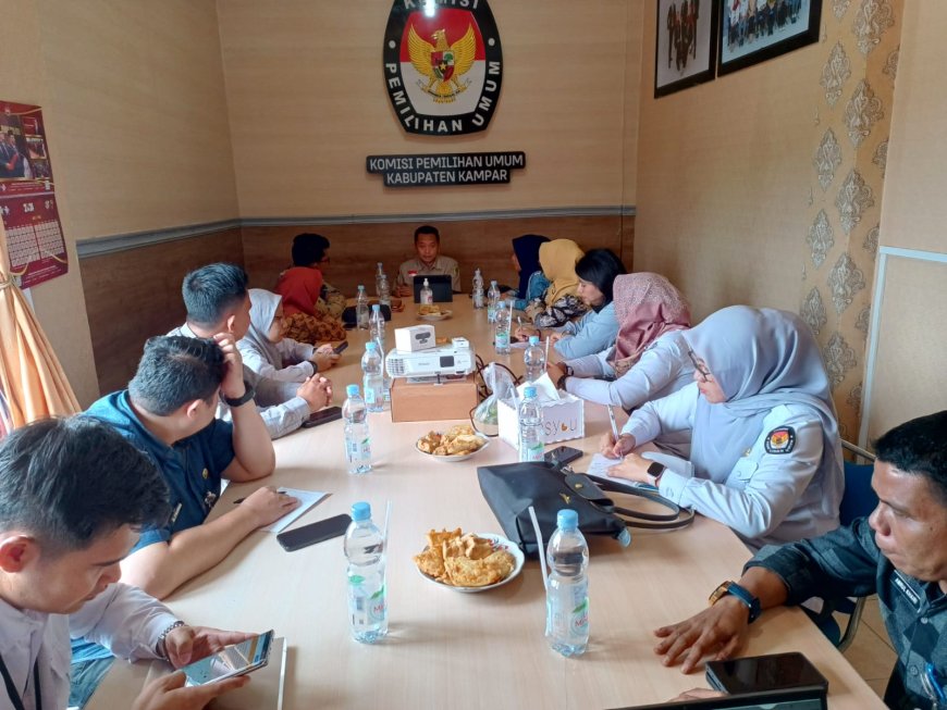 KPU Bahas Pemilih Yang Berdomisili Dilain Wilayah Berbeda Secara Administratif dan Geografis
