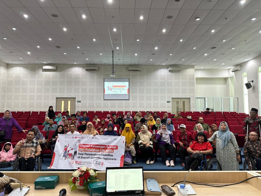 Penyandang Disabilitas Ikuti Pelatihan Literasi Keuangan Syariah bersama Sakinah Finance dan HIDIMU DIY