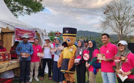 KPU Kampar Sosialisasi Pilkada 2024 di Festival Subayang dan Desa Koto Lamo