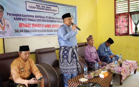 Warga Antusias Manfaatkan Layanan Kesehatan Pada Bujang Kampung Sungai Kayu Ara