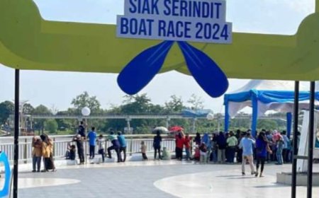 Siak Serindit Boat Race Diikuti 27 Tim Siap Arungi Sungai Siak